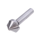 6pcs/Set 3 Flute HSS Chamfer Chamfering End Mill Cutter Countersink Drill BitM3c