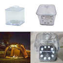 Foldable LED Solar Power Inflatable Tent Camping Light Emergency Lamp Practical