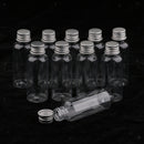 10 Pcs Lab Supplies Liquid Sample Plastic Bottles - Collection Vials - Clear