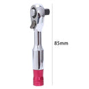 Mini 1/4 Inch 85Mm Torque Rachet Wrench Set Repair Tool For Vehicle Bicycle G5R7