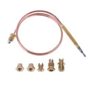 900Mm Gas Stove Universal Thermocouple Kit M6X0.75 With Spilt Nuts (Five) R