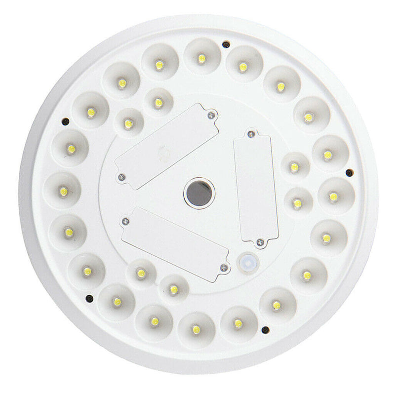 Solar Flag Pole Light 26 LED Automatic Waterproof Outdoor Night Lamp