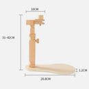 Adjustable Wood Cross-stitch Rack Embroidery Lap Stand Frame Hoop