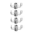 4pcs Professional Precision Erhu Fine Tuner String Turning Adjustment