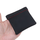 Portable PU leather earphone case storage bag headset headphone carrying pouchOZ