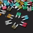 50x Auto Car Truck ATC Mini Blade Fuse 5A 7.5A 10A 15A 20A 25A Mixed Set New