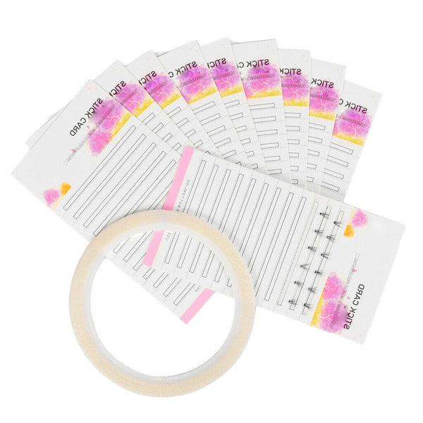 Set of 10 Professional Eyelash Extensions Russian Volume for False Eyelashes