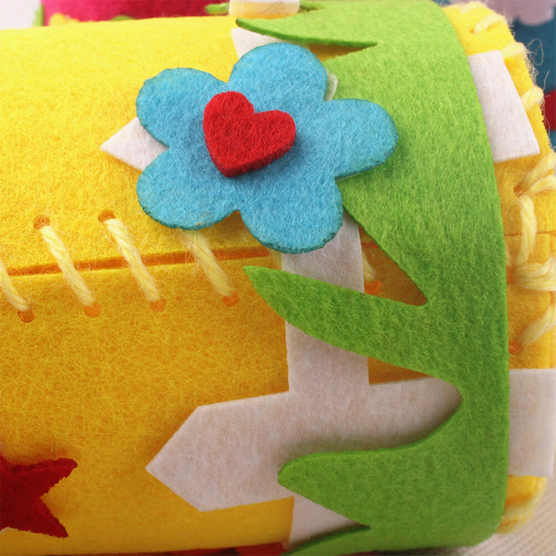 Handmade Pen-Pot Holder Containers Desks Organizer Early Educational Handcraf`3C