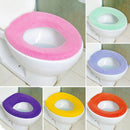 Showing Up Toilet Washable Seat Cover Soft Pad Lycra Use In O-shaped Flush AU LJ