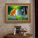 Golden Cat Diamond Embroidery Painting Cross Stitch DIY Craft Home Decor