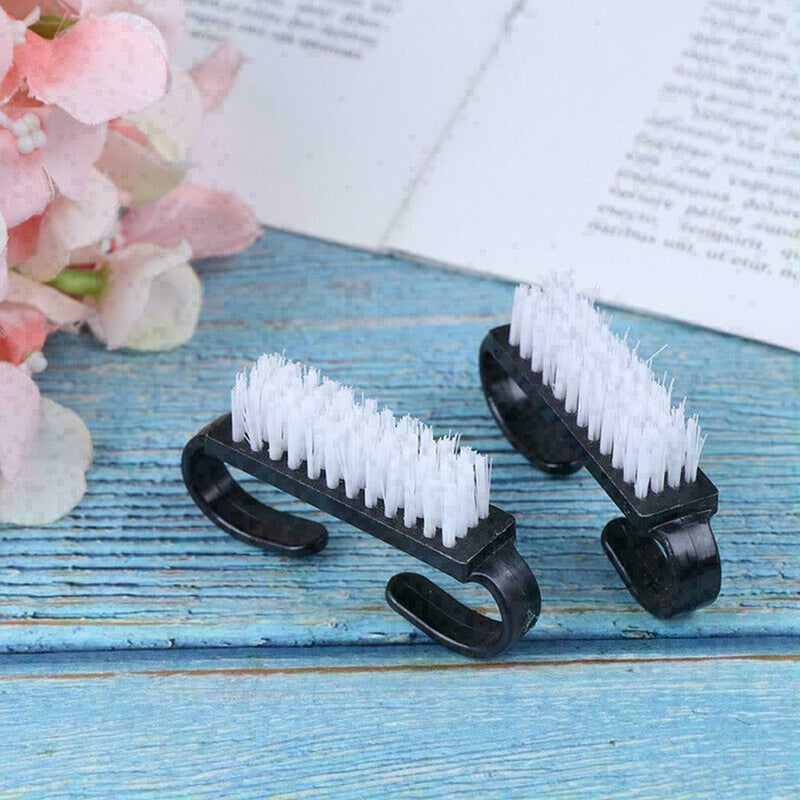 10x Nail Clean Brush Finger Care Dust Clean nail art brush Black I5Q2 t Man Q8Q5