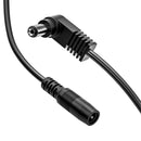 Pedal Power Supply Cable Wire for 9V DC Adapter Musical Instrument Parts Black