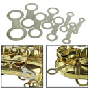 Stainless Saxophone Pads Repair Kits Sax Woodwind Leveling Tool Replacement