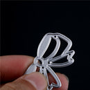 1set Metal Cutting Dies Stencil Craft Embossing Scrapbooking bow-tie DIY JR