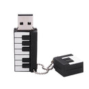32GB Piano USB2.0 Flash U disk Black and white J9V3
