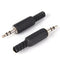 5PCS 3.5mm 1/8" Audio Male Plug Jack Adapter Stereo Connector Headphone TCEA
