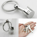 Useful Metal Piston Car Keychain Keyfob Engine Auto Fob Key Chain Ring_Keyr F7D1