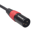 For Camera Black XLR 5 Pin Female to XLR 3 Pin Male Plug Audio Wire Cord Cable