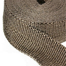 5m Fiberglass Exhaust Header Wrap Insulation Turbo Pipe High Heat Tape Moto G3K7