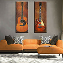 Natural View Wall Art Paintings Hanging Pictures Guitar Canvas Printing Pictures