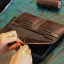 18 Pieces Leather Craft Tools With Hand Sewing Needles Drilling Awl Waxed T Z2B8