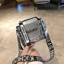 Ms.Letter Shoulder Bag Ms.Handbag Holiday Pu Messenger Bag Exquisite Messen