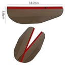 2X Side Rear Mirror Visor Car Accessories Rain Snow Guard Black Eyebrow US.
