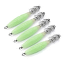 9.5cm Noctilucent Squid Octopus Catch Saltwater Fishing Lure Hook Bait Tackle