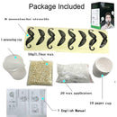 50g Nose Ear Hair Removal Wax Kit Sticks Easy Mens + 8pcs Funny Beard stickers