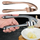 Heavy Duty Zinc Alloy Garlic Squeezer Press Crusher Removable Kitchen Tool