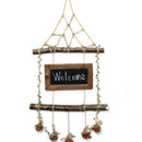 Welcome Door Plaque Hanging Decor Plaque Sign House Porch Decor Gift Welcom