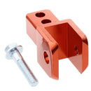 Orange Shock Absorber Height Extension Motorbike Jack Up Riser, Alloy