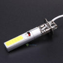 2Pcs H3 COB LED Bright Xenon White 6000K Car Auto Fog Light Lamp Bulb 12V New