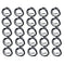 16" Black Neck Strap Lanyard Wrist Belt For Cellphone PDA Camera MP4 Players