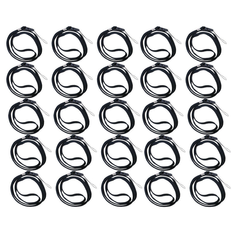 16" Black Neck Strap Lanyard Wrist Belt For Cellphone PDA Camera MP4 Players