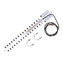 Outdoor Directional 2.4GHz WiFi 25dBi Yagi Antenna,RP-SMA Connector and 1.5m