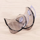 Plastic Super Suction Cup Razor Rack Clear Gray Bathroom Razor Holder OE