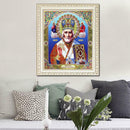 5D DIY Special Shaped Diamond Painting God Cross Stitch Mosaic Craft Kits