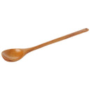 Long Spoons Wooden1 Pieces Korean Style 13 inches Natural Wood Long Handle Round