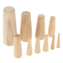 10pcs 7 Sizes Emergency Marine Safety Wooden Plug for Boats Marine Yacht