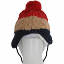 Kids Warm Winter Cap Child Hood Scarf Wool Hats - Red X5P4