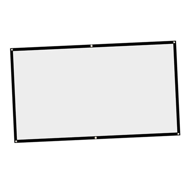 16:9 Projection Screen Home Cinema Video Projector Screens Outdoor 100inch