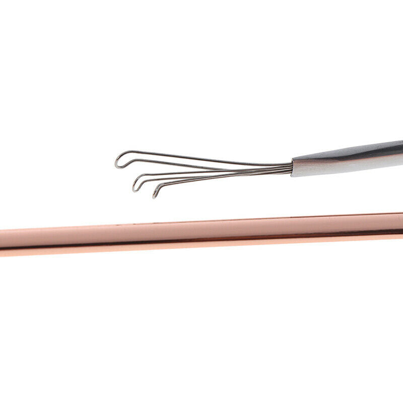 1PC Steel Dig Ear Curette Digging Earpick Cleaner Ear Spoon Ear Cleaning TGVCATO