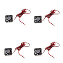 4Pcs Brushless DC Cooling Fan DC 24V 4010 40x40x10mm Sleeve-bearing