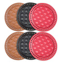Round Crochet Bag Bottom Shaper Pad Insert Base for Purse Making Black