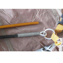 4 Packs Awning Tent Poles Rings With 2 Pins Compatible For Outdoor Travel