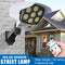 3 Modes 77 LED Solar Wall Lamp PIR Motion Sensor Waterproof Street Light A
