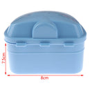 Denture Box Container Tooth Storage Case False Teeth Rinsing Basket DentalCareOZ
