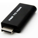 PS2 to HDMI Video Converter AV Adapter w/ 3.5mm Audio Output for HDTV Monit F9J6