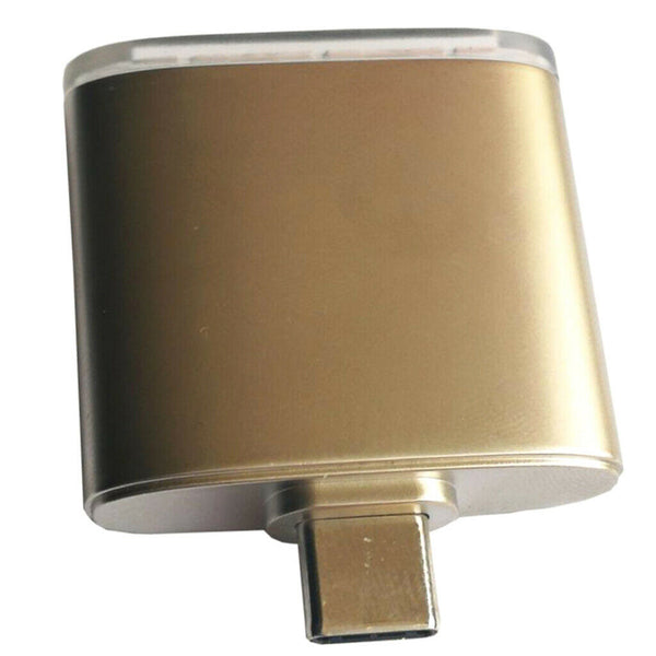 2x SD Card Reader USB 3.1 Type C Card Adapter 10Gbps For Huawei Phones Laptop